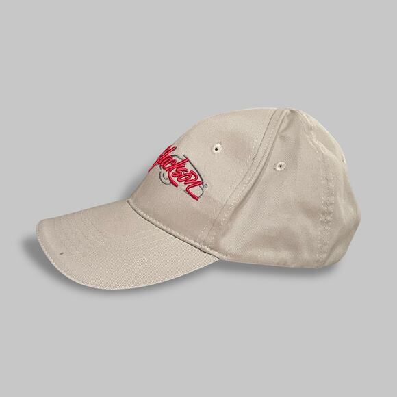 Barrett-Jackson Beige Embroidered Baseball Cap – Adjustable Hat - Picture 2 of 5